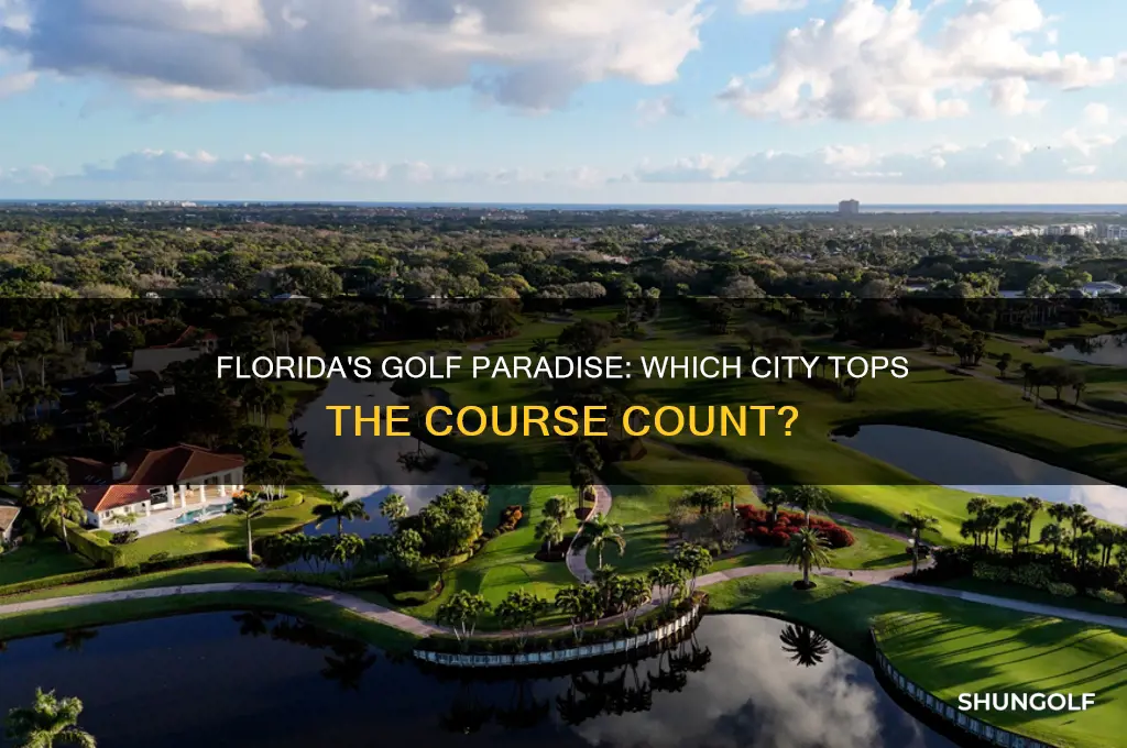 what city in florida has the most golf courses