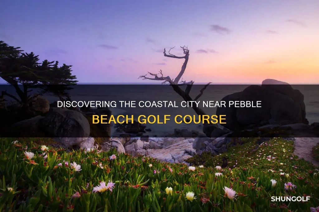 what city is near pebble beach golf course