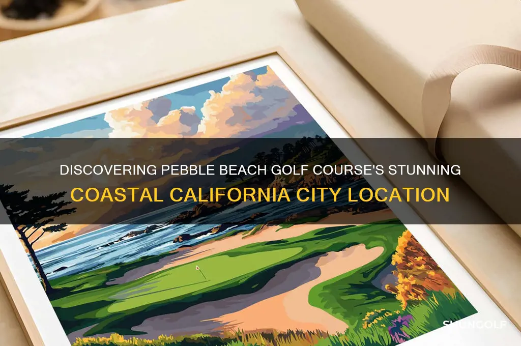 what city is pebble beach golf course in