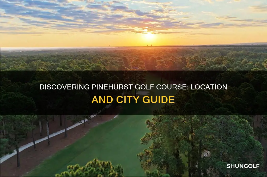 what city is pinehurst golf course