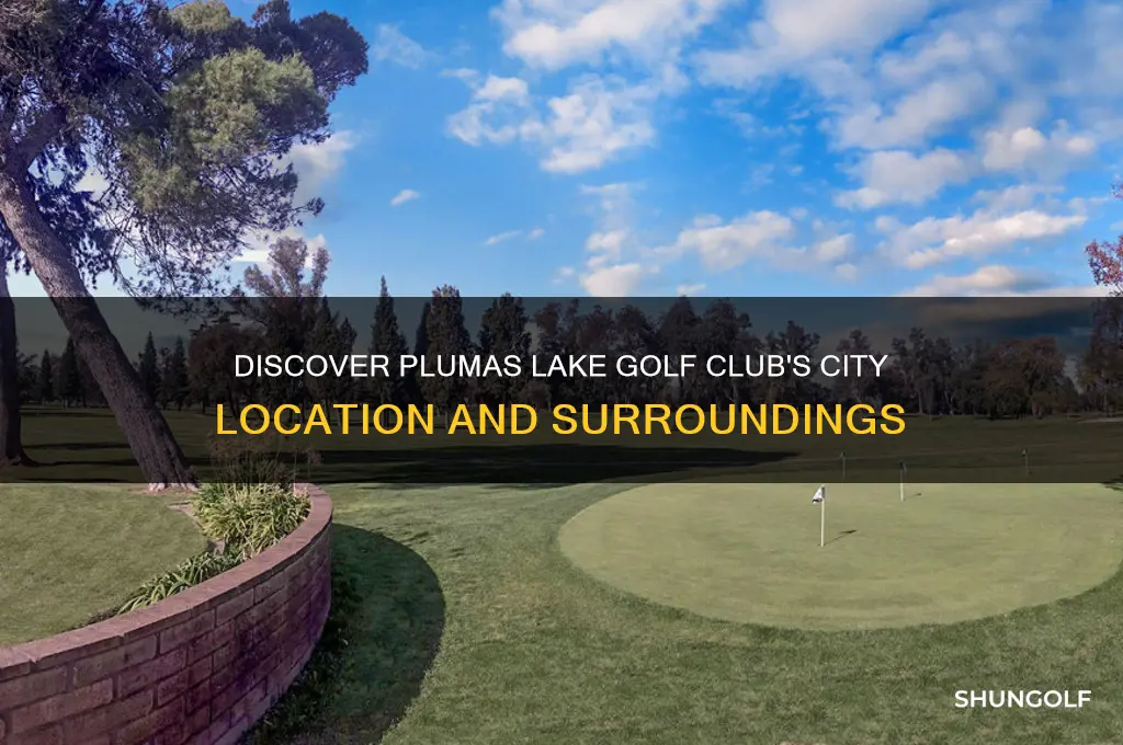 what city is plumas lake golf club located