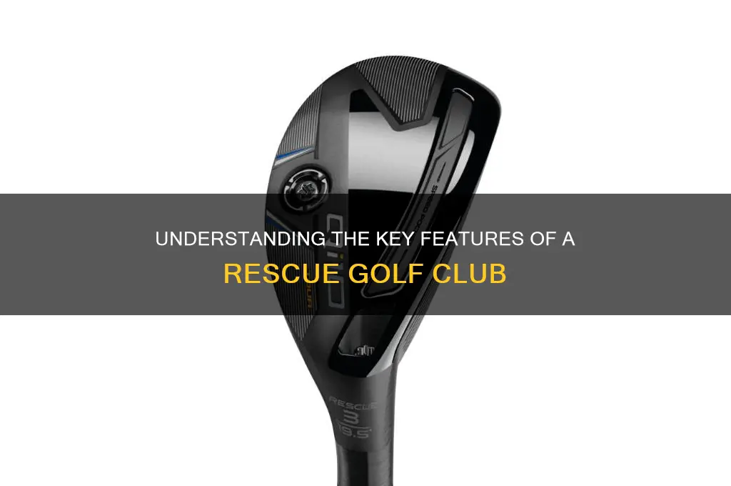 what classifies a golf club as a rescue