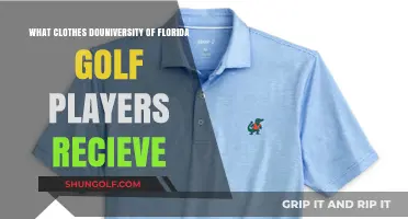 University of Florida Golf Team's Apparel: What Players Receive