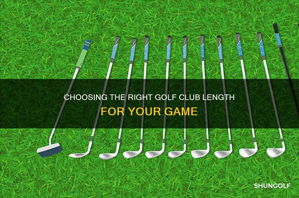 what club length do i need golf