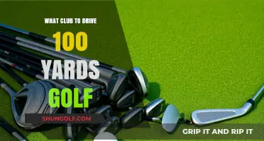 Mastering the 100-Yard Golf Shot: Choosing the Perfect Club