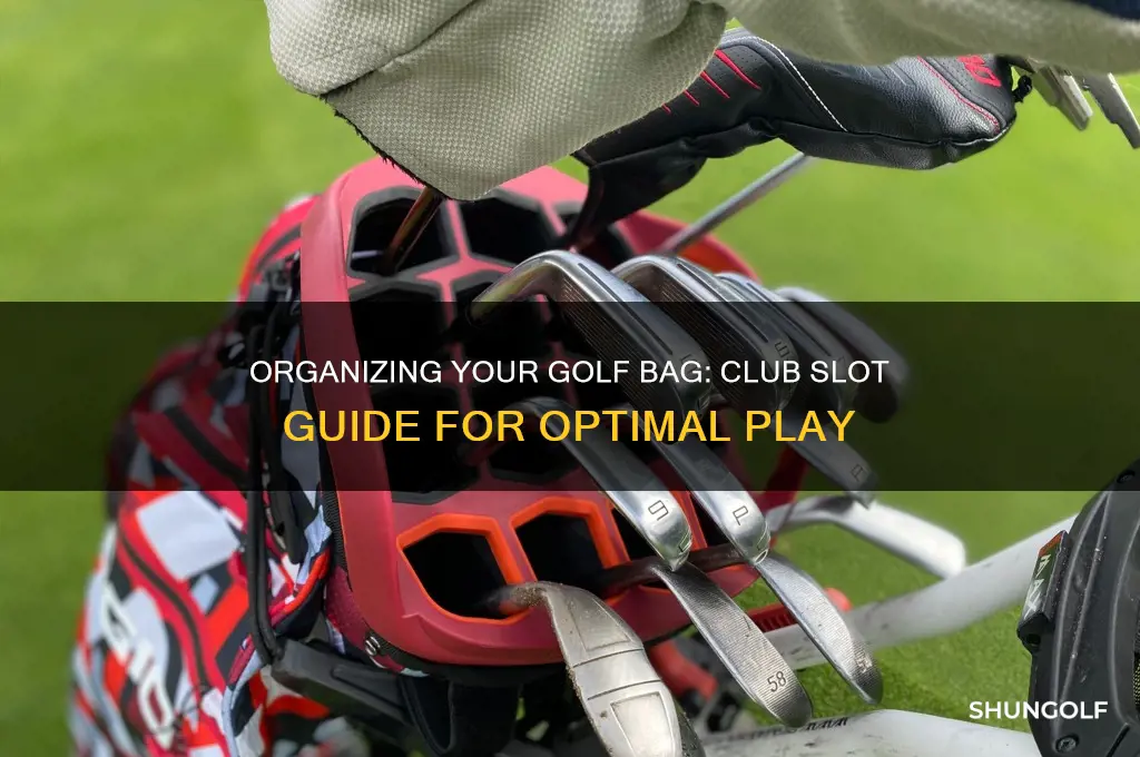 what clubs go in which slot in a golf bag