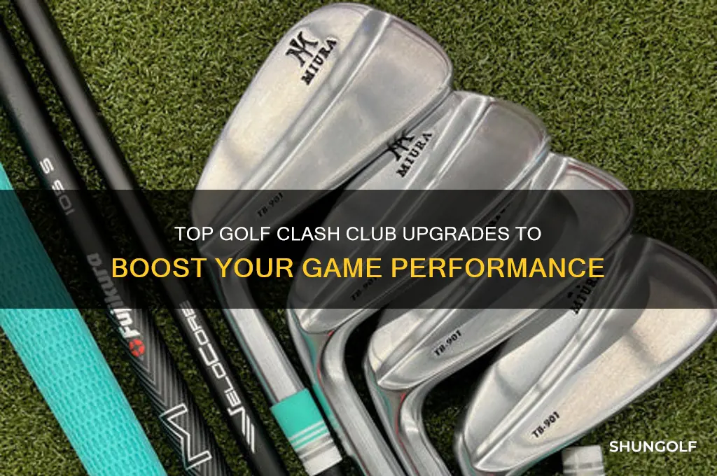 what clubs should i upgrade golf clash