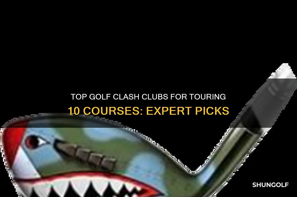 what clubs tour 10 golf clash