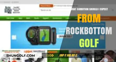 What Conditions to Expect When Shopping at Rock Bottom Golf