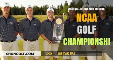 Which College Dominates NCAA Golf Championships? Top Winner Revealed