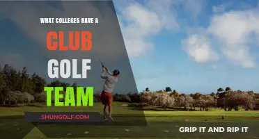 Colleges with Club Golf Teams: Where to Swing and Study