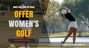 Texas Colleges with Women's Golf Programs: A Comprehensive Guide