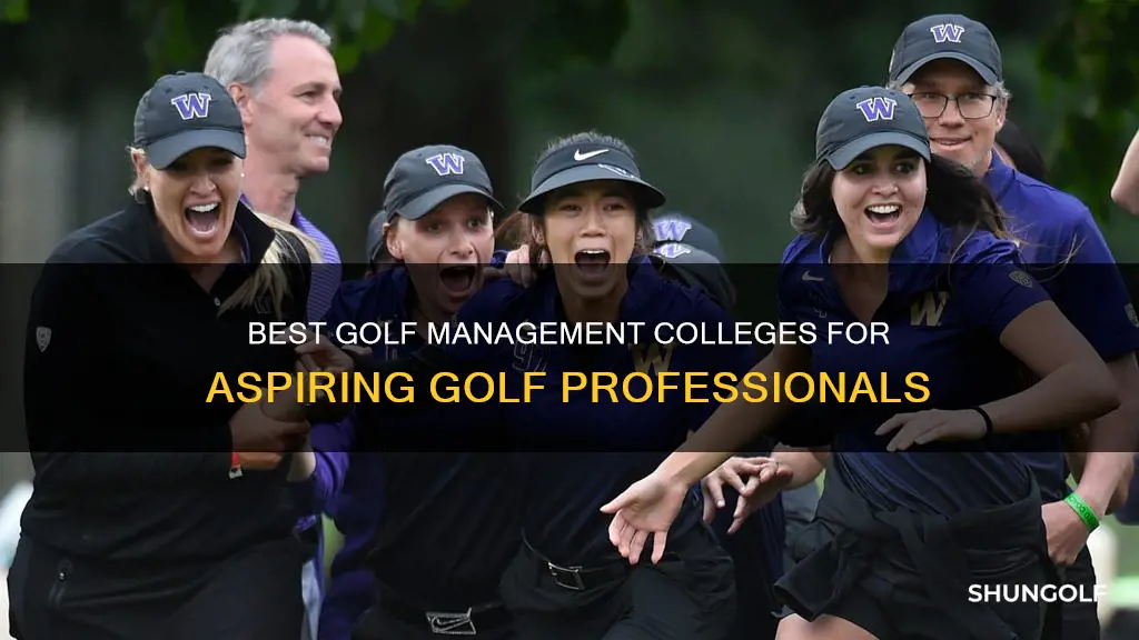 what colleges offer golf management