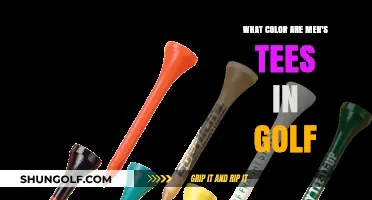 Understanding Men's Tee Colors in Golf: A Comprehensive Guide