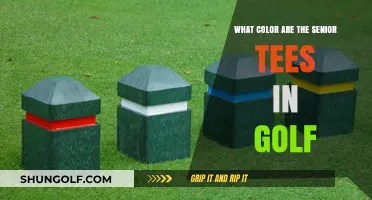 Senior Tees in Golf: Unveiling the Color Mystery on the Course