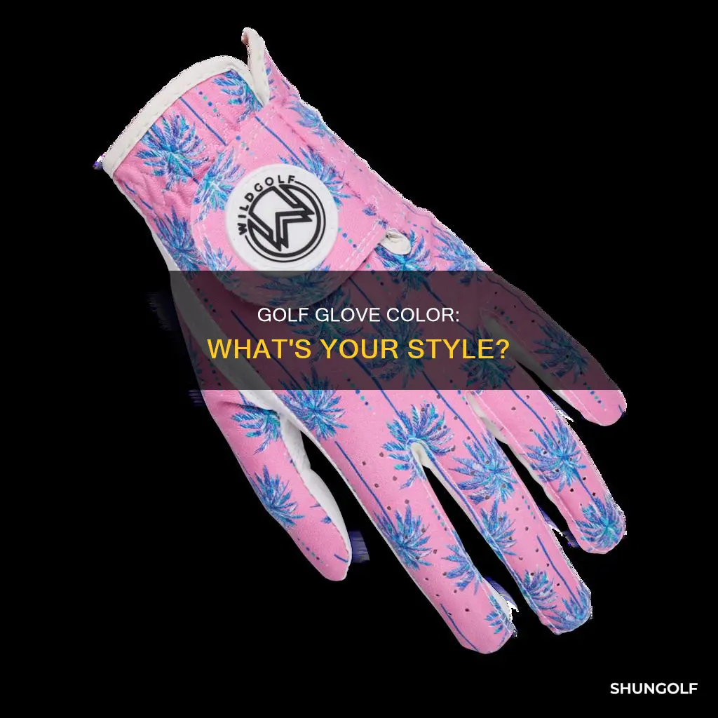 what color golf glove