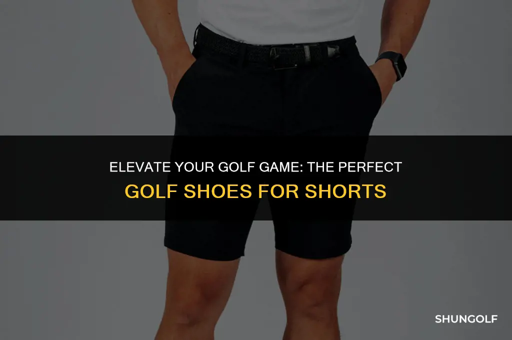 what color golf shoes with shorts