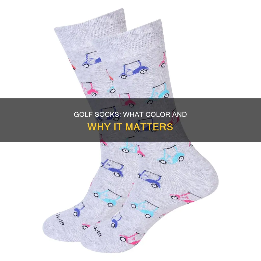 what color golf socks