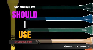 Choosing the Right Golf Tees: A Guide to Colors and Materials