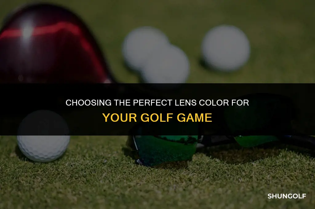 what color lens is best for golf