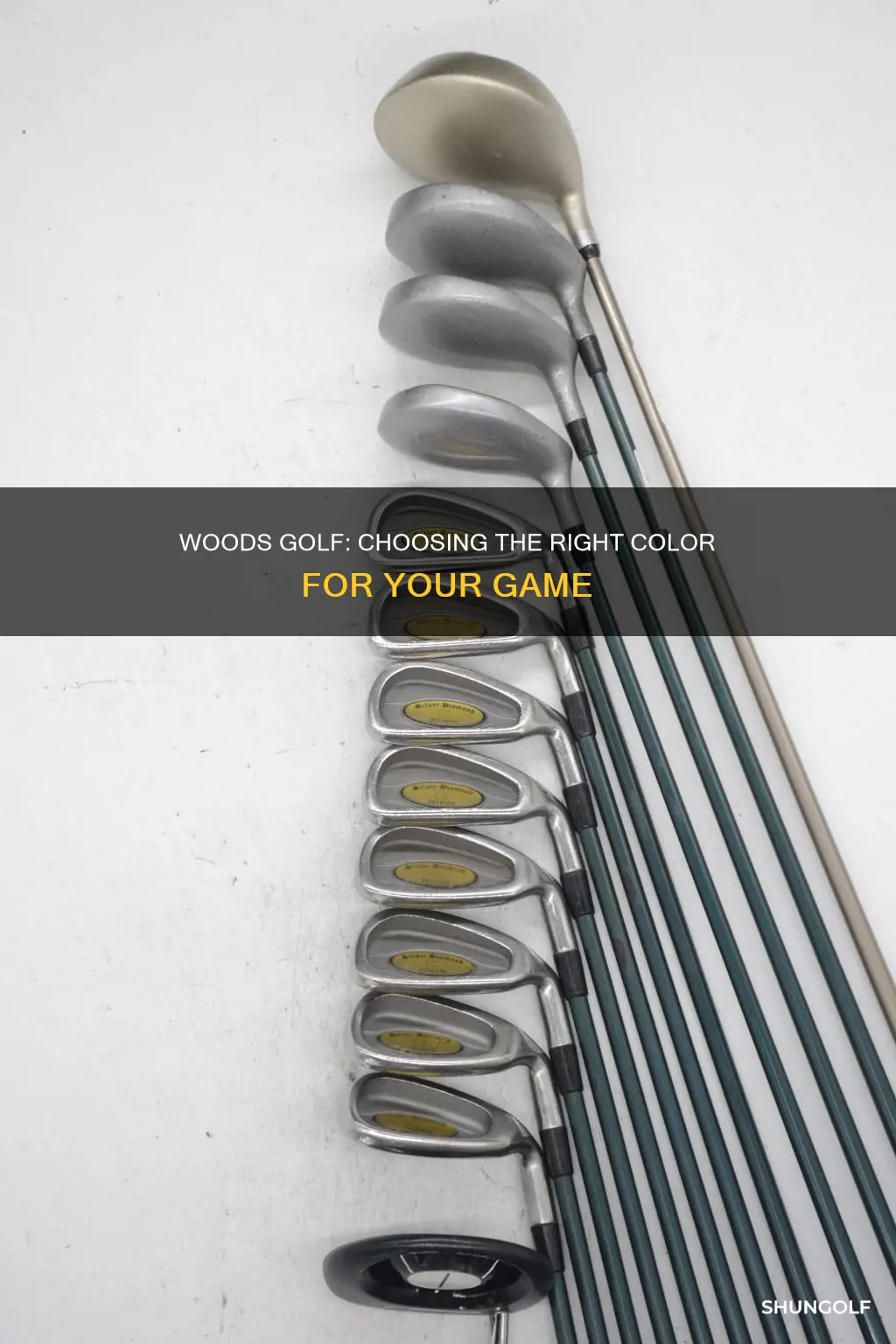 what color woods golf