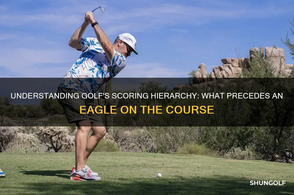 what comes before an eagle in golf