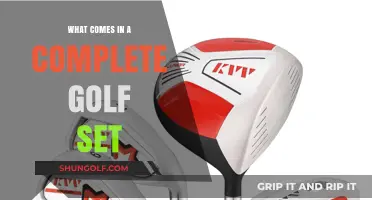 Essential Components of a Complete Golf Set: Clubs, Balls, and More