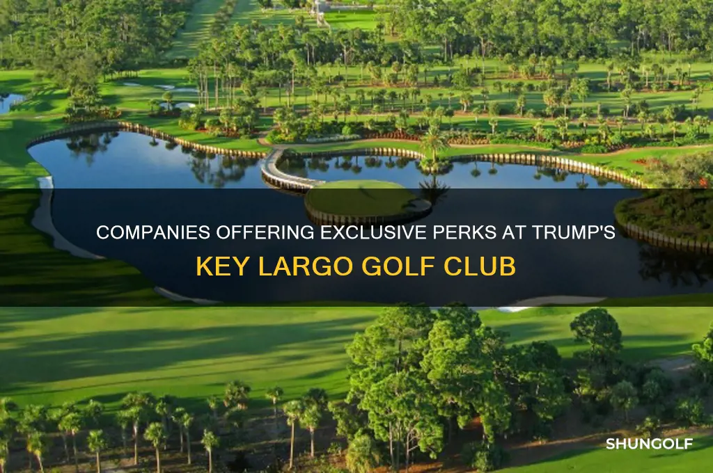 what companies have benefits at trump