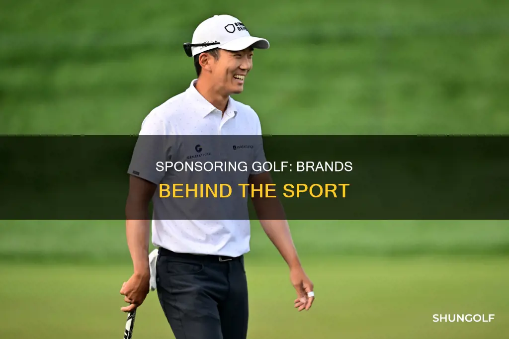 what companies sponsor golf
