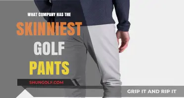 Discover the Company Crafting the Skinniest Golf Pants Today