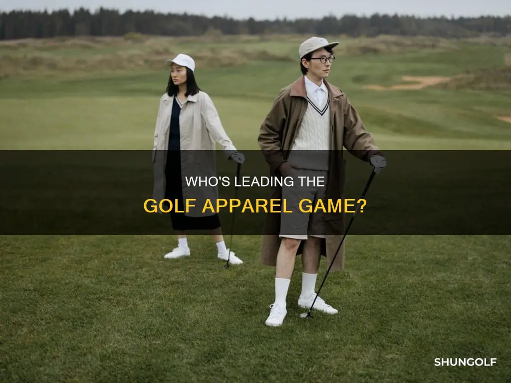 what company leads in golf apparel