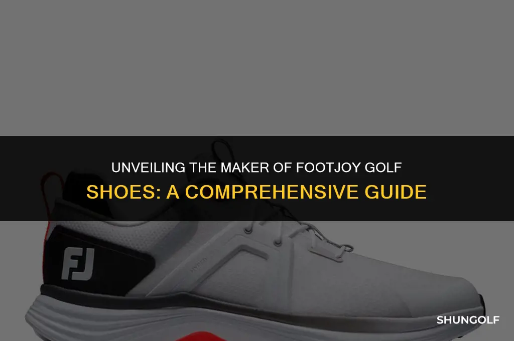 what company makes footjoy golf shoes