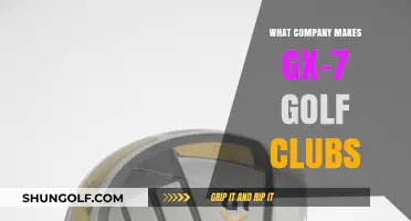 Discover the Manufacturer Behind GX-7 Golf Clubs: A Comprehensive Guide