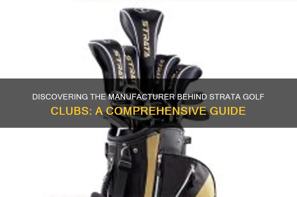 what company makes strata golf clubs