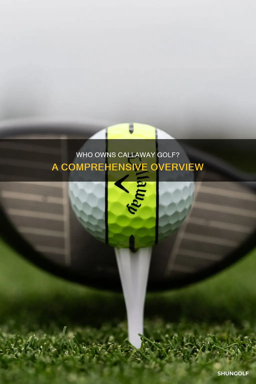 what company owns callaway golf