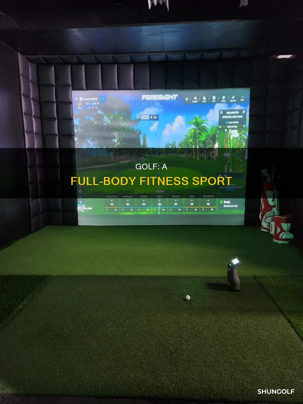 what component of fitness is golf
