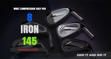 Compression Golf Balls: Optimizing 8-Iron Performance at 145 Yards