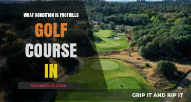 Exploring Foothills Golf Course: Current Conditions and Player Experience