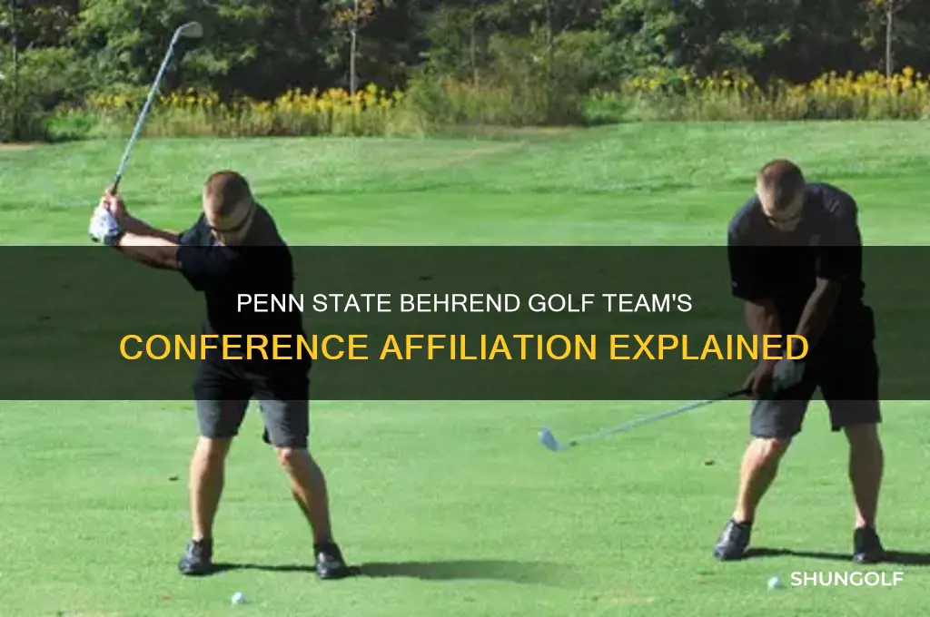 what conference is the penn state behrend golf team in