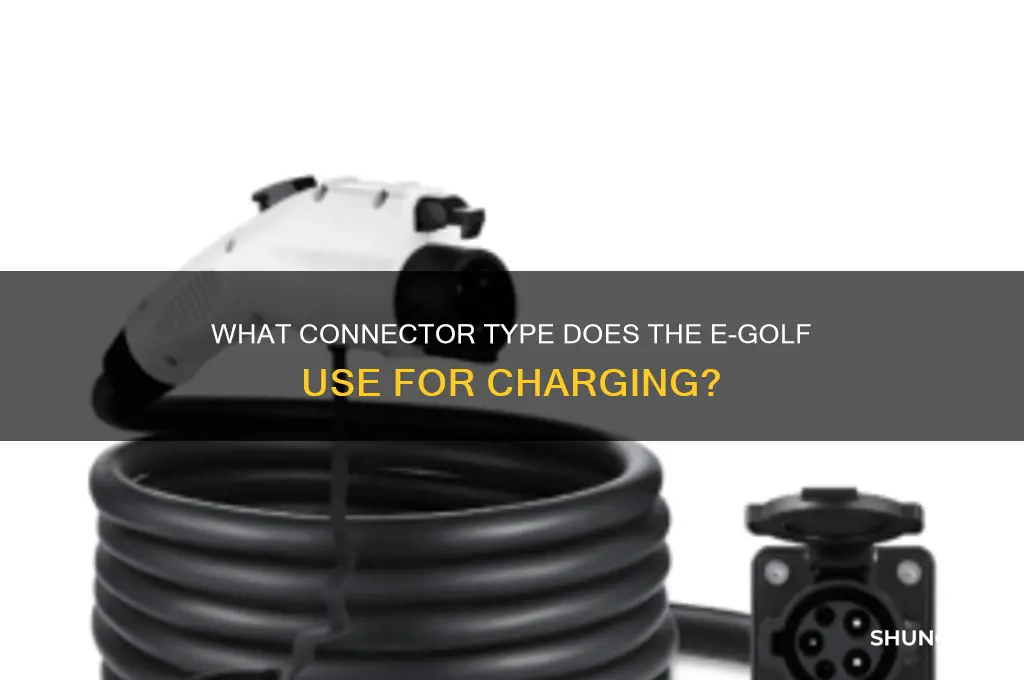 what connector type is the e golf
