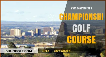 Designing Excellence: Key Elements of a Championship Golf Course