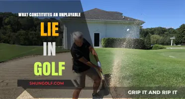 Understanding Unplayable Lies: Rules, Examples, and Strategies in Golf