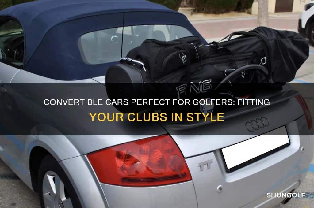what convertibles will fit golf clubs