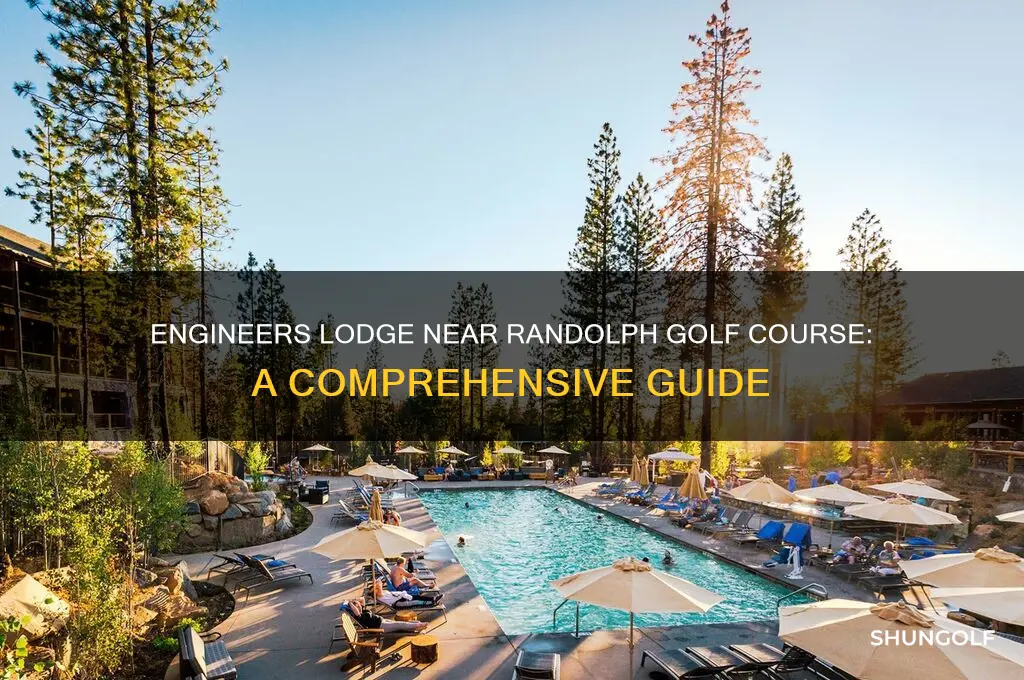 what corp of engineers lodge is near randolph golf course