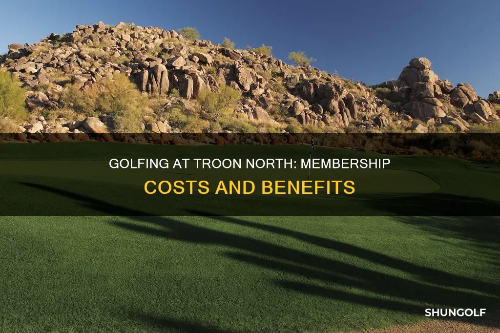 what cost troon north golf membership