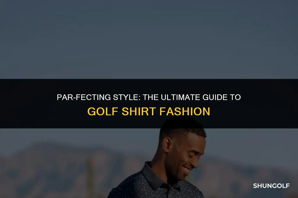 what could aptly be used on a golf shirt