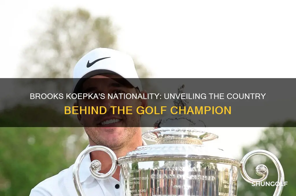 what counry is the golfer koepka from