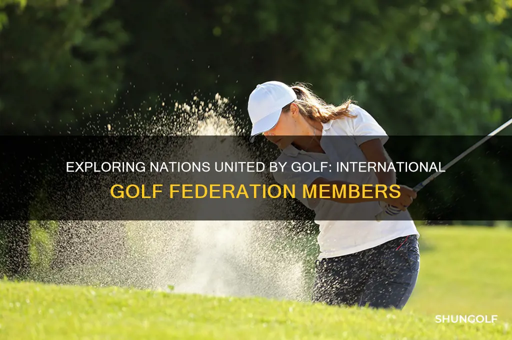 what countries are in the international golf federation