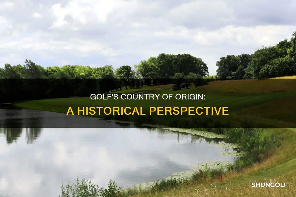 what country does golf originate from