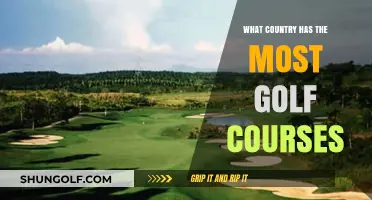 Exploring the Nation with the Highest Number of Golf Courses